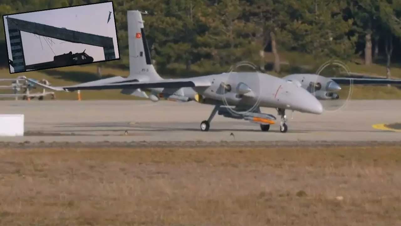 İsrail'in uykusunu kaçıran silah: TOLUN! Bayraktar AKINCI TİHA ateşledi