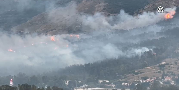 İsrail'in yaktığı ateş kendine döndü! Saatlerdir söndüremiyorlar