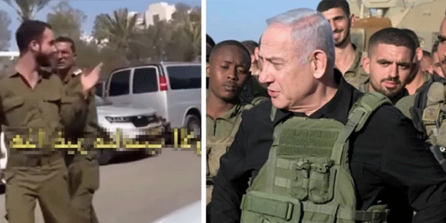 İsrailli askerden katil Netanyahu'ya şok tepki: "Senin..."