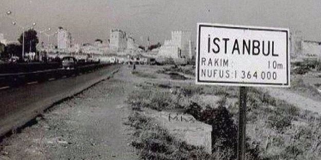 İstanbul 1971 senesinde böyleydi...