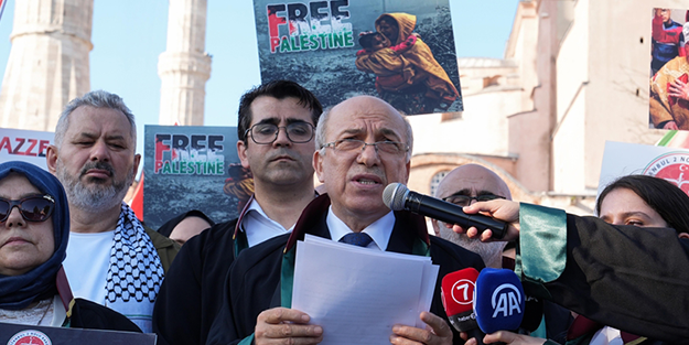 İstanbul 2 Nolu Barosu'ndan Gazze tepkisi