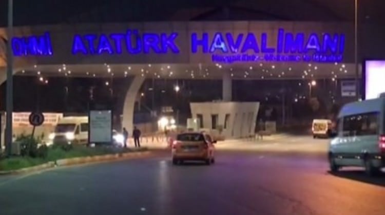 İstanbul Atatürk Havalimanı'nda hareketli dakikalar