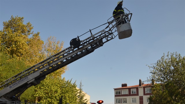 İstanbul Bağcılar'da korkutan yangın