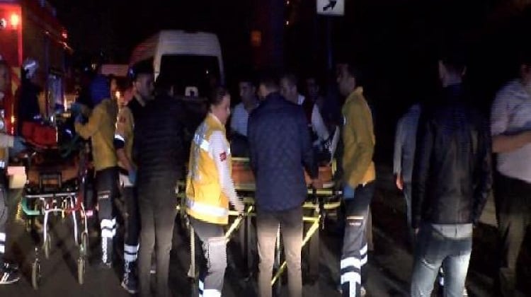 İstanbul Bağcılar'da trafik kazası: 3'ü ağır 5 yaralı