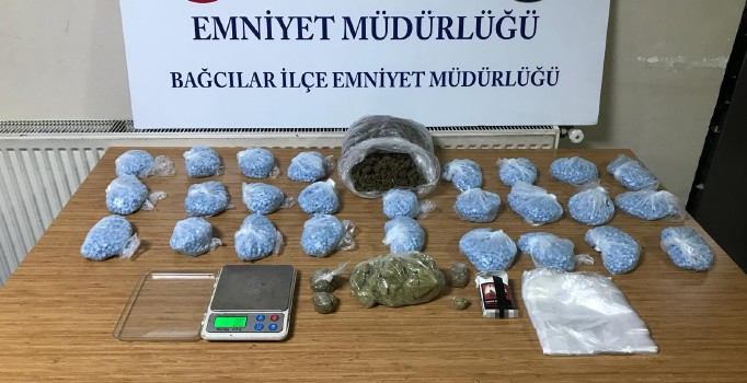 İstanbul Bağcılar'da uyuşturucu operasyonu: 2 tutuklama