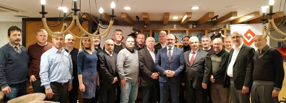 İstanbul Balıkesirliler Derneğinde Dinkçi dönemi 