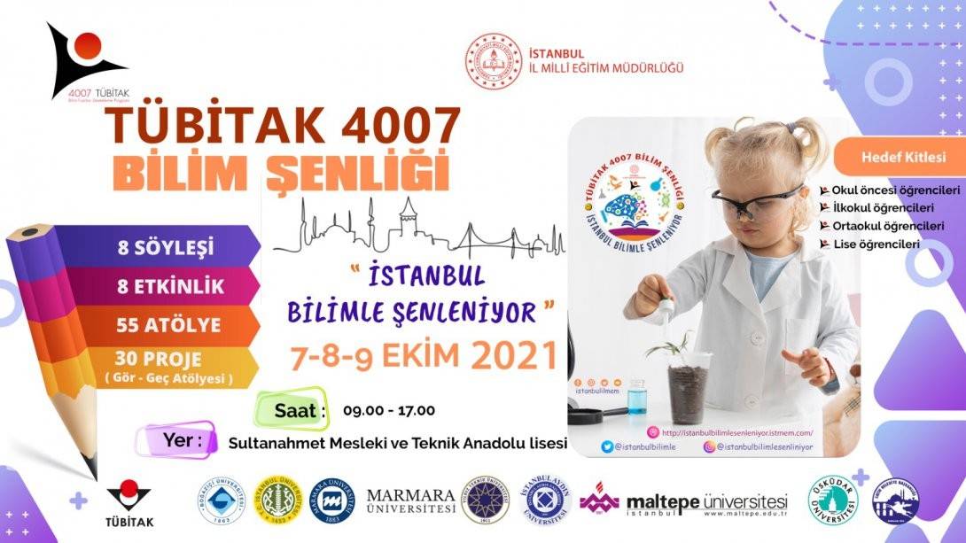 “İstanbul Bilimle Şenleniyor”