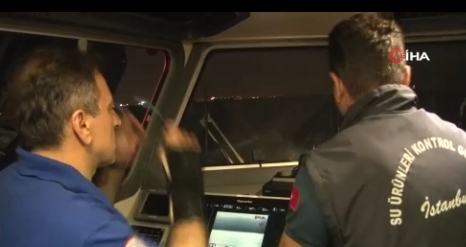 İstanbul boğazında balık denetimi