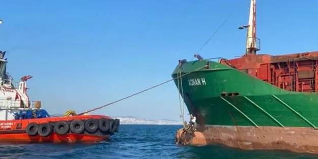 İstanbul Boğazı’nda gemi arızalandı