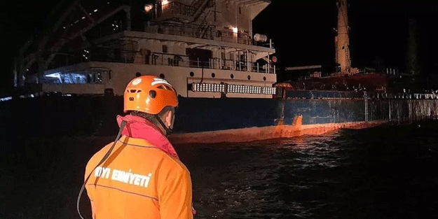 İstanbul Boğazı'nda gemi kazası