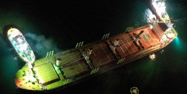 İstanbul Boğazı'ndaki tehlike sona erdi