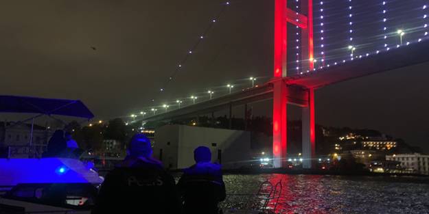 İstanbul Boğazı'ndaki yatlara denetim