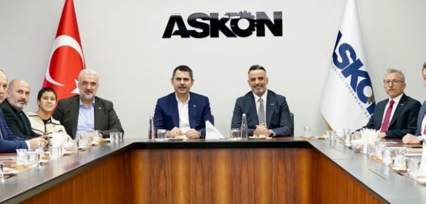 İstanbul Büyükşehir Başkan Adayı Murat Kurum ASKON’da