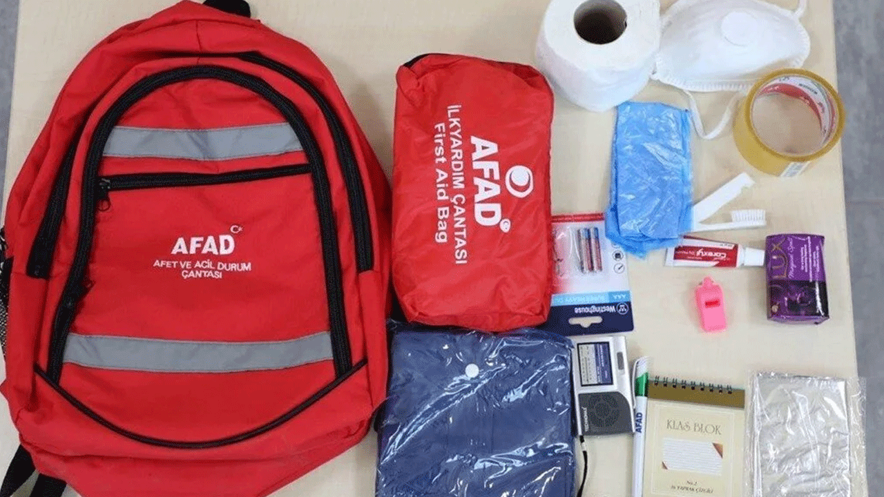 İstanbul depremi, afet çantasının hayat kurtaran önemini bir kez daha gösterdi!