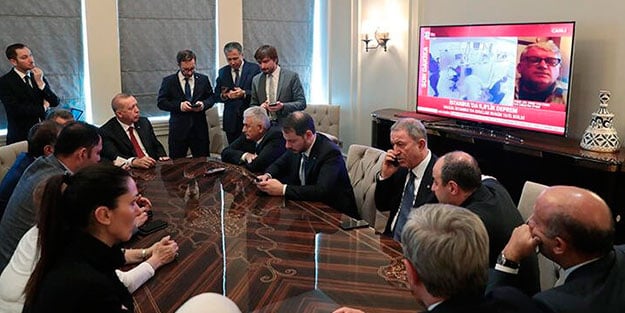 Deprem sonrası Erdoğan heyeti topladı!