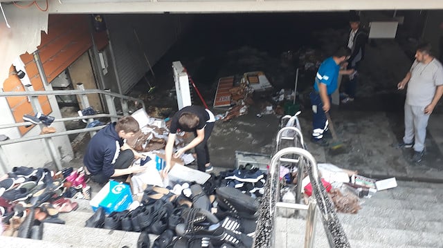İstanbul Eminönü'nde selin ardından son durum