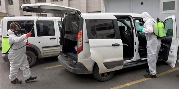 İstanbul Emniyet Müdürlüğü'nde koronavürüs tedbirleri artırıldı