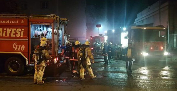 İstanbul Esenyurt'ta fabrika yangını