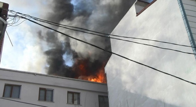 İstanbul Esenyurt'ta yangın çıktı