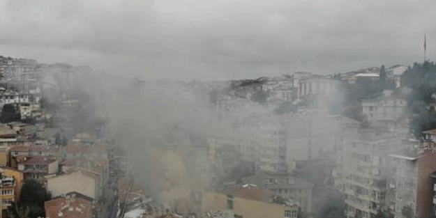 İstanbul'da yangın! Dumanlar gökyüzünü sardı