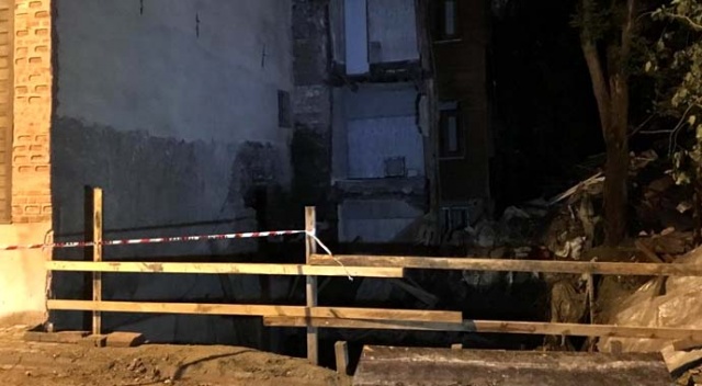İstanbul Fatih'te çökme riski nedeniyle 2 bina boşaltıldı