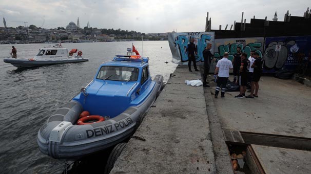 İstanbul Haliç'e düşen çocuğun cesedi çıkarıldı