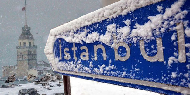 İstanbul hava durumu! İstanbul’a kar ne zaman yağacak?