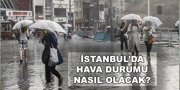 İstanbul hava durumu nasıl kar yağacak mı? İstanbul’da yağmur ne zamana kadar yağacak?