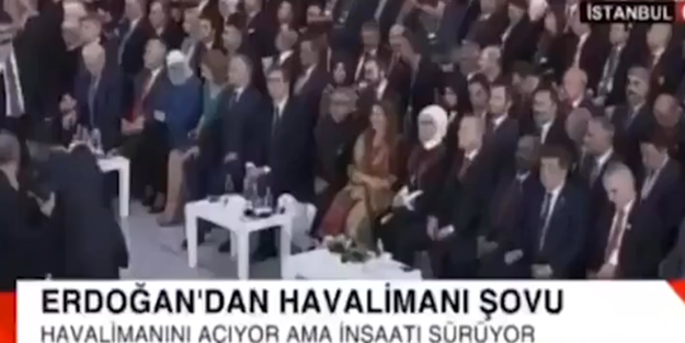 İstanbul Havalimanı Halk TV'nin içine oturdu!