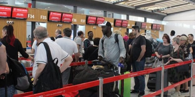 İstanbul Havalimanı'nda bayram hareketliliği