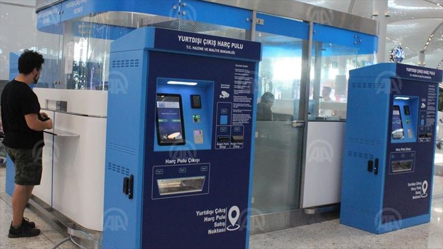 İstanbul Havalimanı'nda harç pulu otomat uygulamasına geçildi