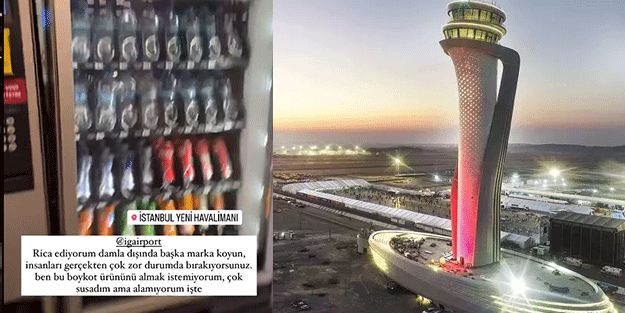 İstanbul Havalimanı'nda Müslümanları rahatsız eden görüntü! Dünya şampiyonu milli sporcu çağrı yaptı