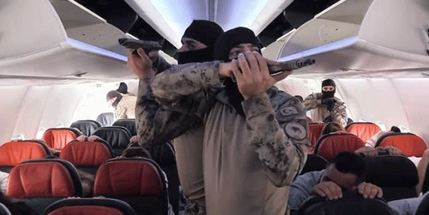 İstanbul Havalimanı'nda nefes kesen tatbikat!