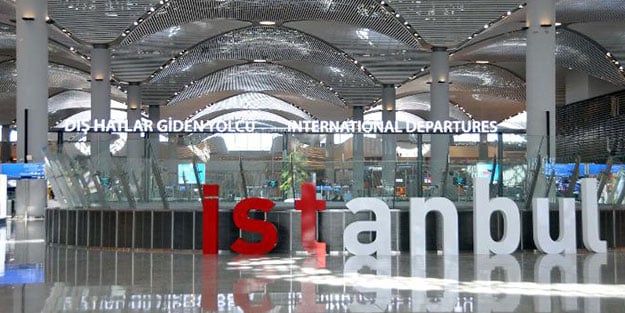 İstanbul Havalimanı’nda seçim hareketliliği