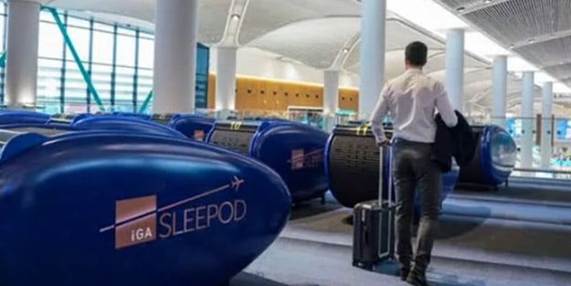 İstanbul Havalimanı’nda ‘sleepod’ dönemi!