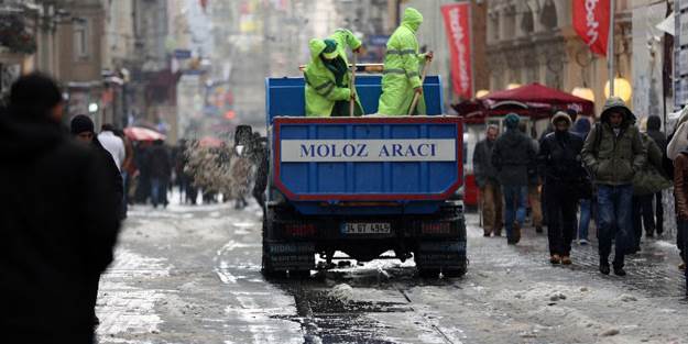 İstanbul için kar ve fırtına alarmı