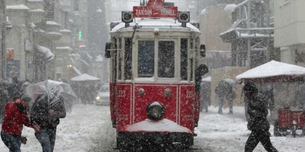 İstanbul için kar yağışı uyarısı