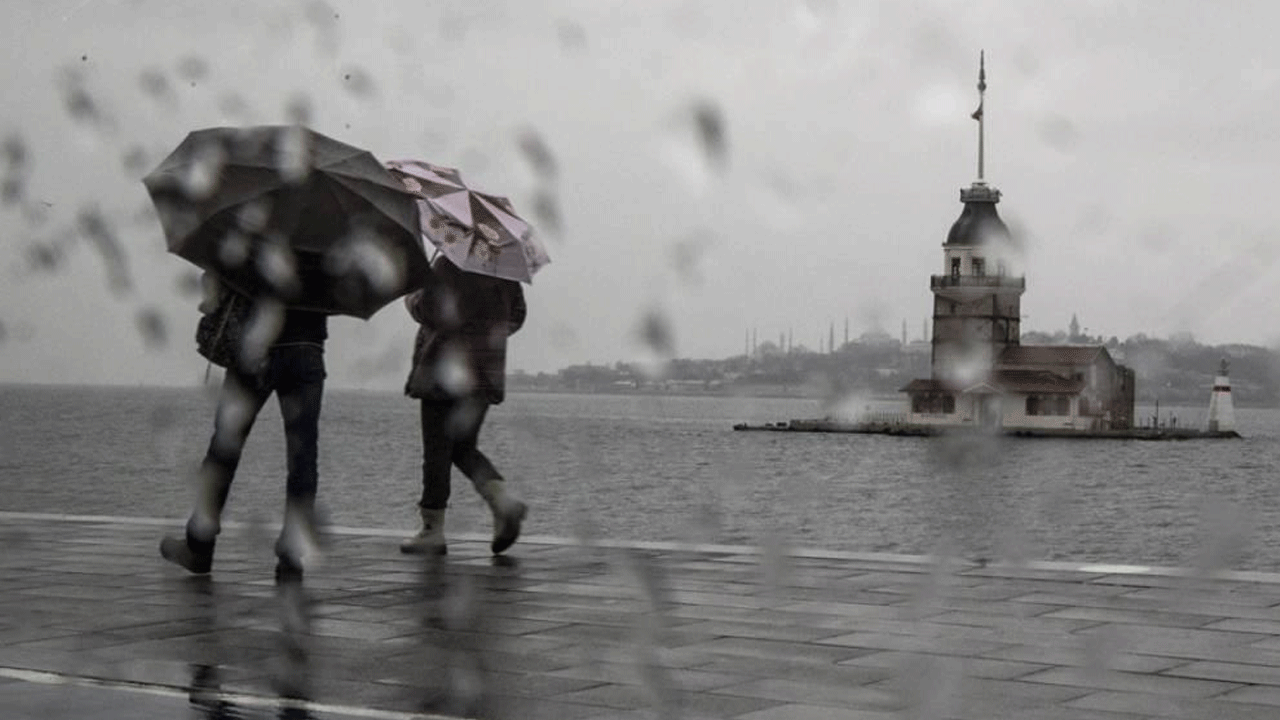 İstanbul için sağanak yağış uyarısı: Gün boyu devam edecek!