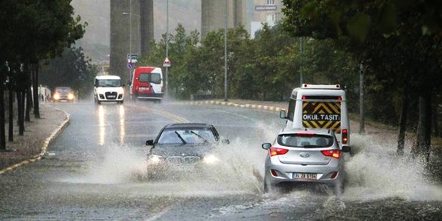 İstanbul için şiddetli yağış uyarısı!