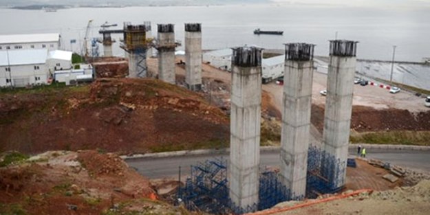 Dev projenin yarısı bitti