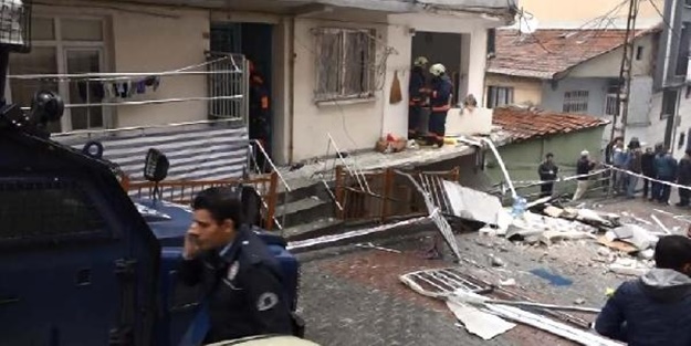 İstanbul'da bir binada patlama!