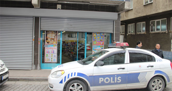 İstanbul Kağıthane'de market soygunu