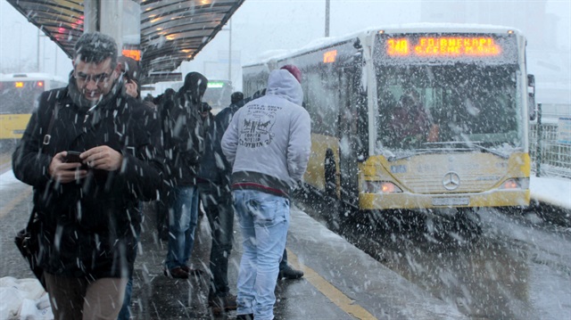 İstanbul 'kar' için hazır