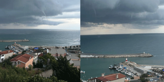 İstanbul'da korkutan görüntü