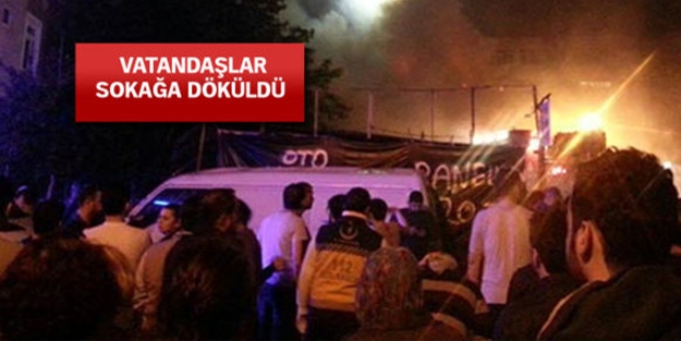 İstanbul'da korkutan yangın!