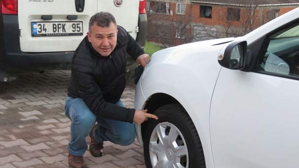 İstanbul Maltepe'de 20 aracın lastikleri patlatıldı