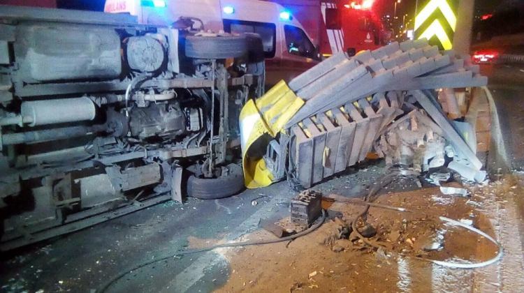 İstanbul Okmeydanı'nda feci kaza