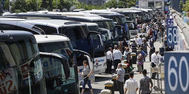 İstanbul otogarında bilet sıkıntısı!