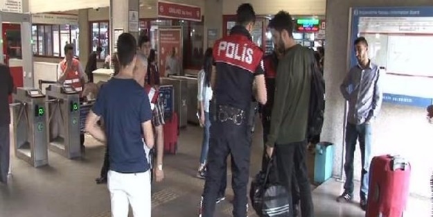 İstanbul otogarlarında büyük çaplı asayiş denetimi