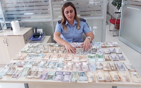 İstanbul Pendik'te dilencinin üzerinden 15 farklı para birimi çıktı